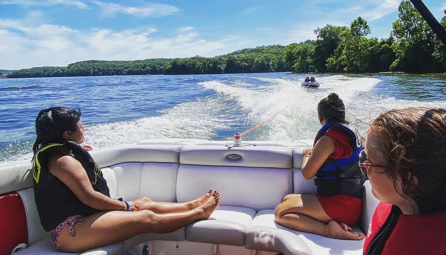 boating girls